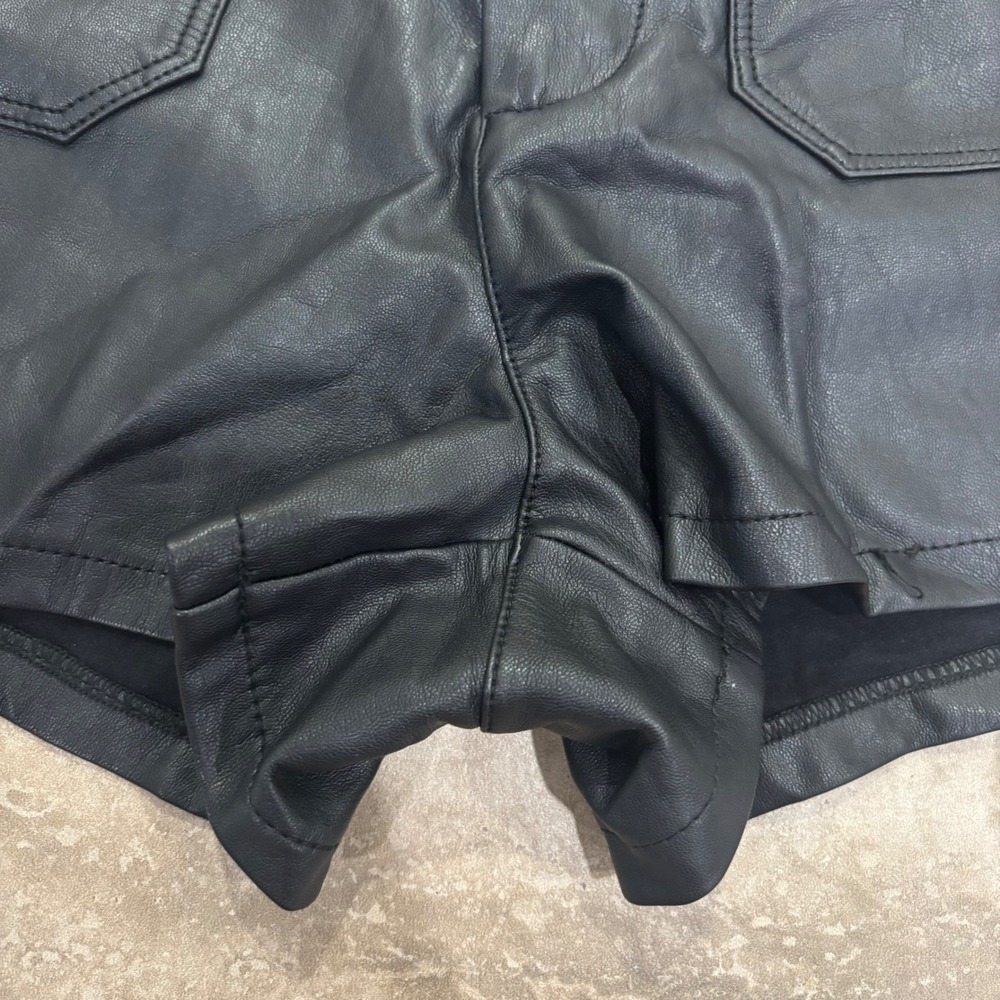 The Colette Faux Leather Shorts by Maeve Sz 27 - Picture 5 of 14